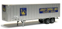 Trainworx N 40467-03 40' Flexi-Van Trailer, Central Railroad Of New Jersey #201134