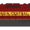 Walthers Proto HO 920-41161 EMD SD45, Wisconsin Central #6593