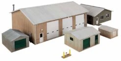 Walthers Cornerstone HO 933-4122 Vehicle Maintenance Facility Kit