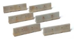 Walthers SceneMaster HO 949-4175 Jersey Barriers (24)