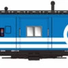 Bluford Shops N 44290 International Car Bay Window Caboose Phase 4, Conrail #21153