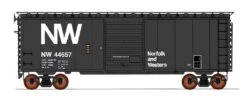 Intermountain HO 45424-02 40' PS-1 Box Car, Norfolk And Western #42278