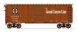 Intermountain HO 45430-02 40' PS-1 Box Car, Atchison Topeka And Santa Fe (Grand Canyon) #31671