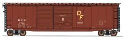Intermountain HO 45626-01 PS-1 50' Double Door Box Car, Kansas City Southern #1710