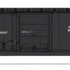 Intermountain HO 45632-03 PS-1 50' Double Door Box Car With New Cushion Underframe, Akron Canton And Youngstown (Black) #2310