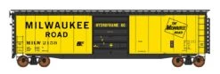 Intermountain HO 45955-03 PS-1 50' Single Door Box Car With New Cushion Underframe, Milwaukee Road #2155