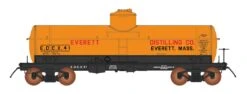 Intermountain HO 46344-01 ACF Type 27 Riveted 8,000 Gallon Tank Car, Everett Distilling #42