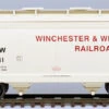 Intermountain HO 46514-21 ACF 2-Bay Covered Hopper, Winchester And Western #4112