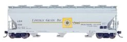 Intermountain HO 47090-06 ACF 4650 Cubic Foot 3-Bay Hopper, Lincoln Grain #1087