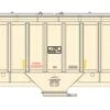 Walthers Mainline HO 910-49012 57' Trinity 4750 3-Bay Covered Hopper, CSX #259914