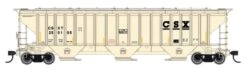 Walthers Mainline HO 910-49012 57' Trinity 4750 3-Bay Covered Hopper, CSX #259914