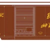 Micro-Trains Z 50000087 40' Standard Box Car With Single Door, Union Pacific #193254