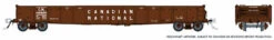 Rapido HO 50049 52' 6" Gondolas, Canadian National (6)