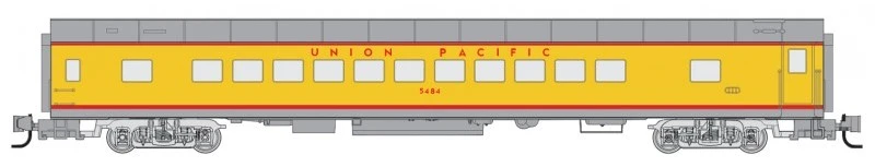 Micro-Trains Z 55200011 83' Lightweight Smoothside Passenger Coach, Union Pacific #5484 1 Micro-Trains Z 55200011 83' Lightweight Smoothside Passenger Coach, Union Pacific #5484