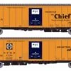 Rapido N 561004A RR-56 Mechanical Reefer, Santa Fe (Chief Slogan)