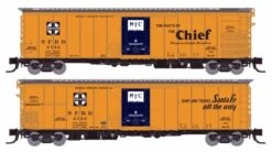 Rapido N 561004A RR-56 Mechanical Reefer, Santa Fe (Chief Slogan)