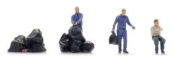 Artitec HO 5870020 Bin Men, Blue Overalls (3)