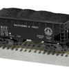 Lionel S 6-44093 American Flyer 2-Bay Hopper, Baltimore And Ohio #727341