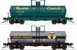 Broadway Limited Imports HO 6476 6,000 Gallon Tank Cars, Variety Set G (2-Pack)