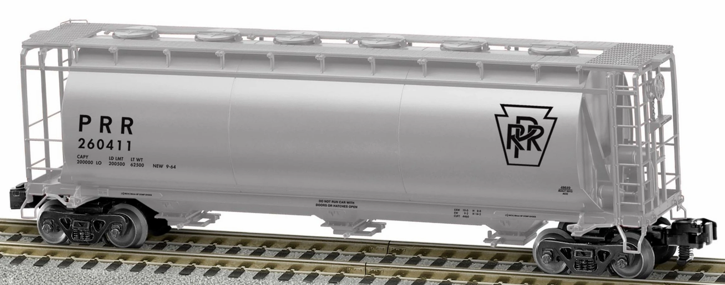 Lionel S 6-48649 American Flyer Cylindrical Hopper, Pennsylvania Railroad #260411 1 Lionel S 6-48649 American Flyer Cylindrical Hopper, Pennsylvania Railroad #260411