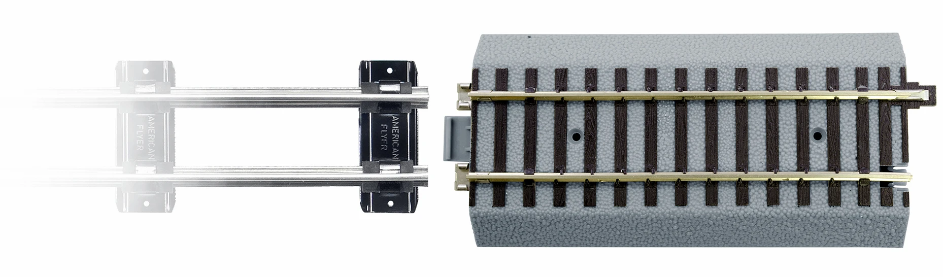 Lionel S 6-49858 American Flyer FasTrack 5" Transition Track 1 Lionel S 6-49858 American Flyer FasTrack 5" Transition Track