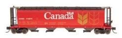 Intermountain N 65101-104 NSC 59' 4550 Cu. Ft. Cylindrical Covered Hopper With Trough Hatch, Canadian Wheat Board #109959