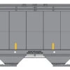 Intermountain N 65141-02 NSC 59' 4550 Cu. Ft. Cylindrical Covered Hopper With Trough Hatch, Canadian National #382015