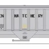 Intermountain N 653109-05 4750 3-Bay Covered Hopper, Evergreen Fish Hatchery #5904