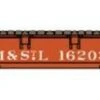 Walthers Mainline HO 910-6619 53' GSC Flat Car, Minneapolis And St. Louis #16223