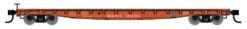 Walthers Mainline HO 910-6619 53' GSC Flat Car, Minneapolis And St. Louis #16223
