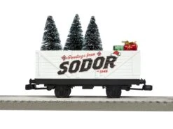 Lionel O 6-85324 Thomas And Friends Christmas Freight LionChief Set With Bluetooth -Model Train Shop 683512 08 63806.1548177642