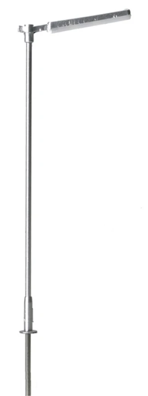 Atlas N 70000158 Single Arm Parking Lot Lights, Silver/Cool White LED (3) 1 Atlas N 70000158 Single Arm Parking Lot Lights, Silver/Cool White LED (3)