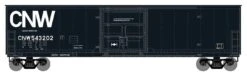 Athearn HO 70748 50' Superior Plug Door Box Car, Chicago And North Western #543202