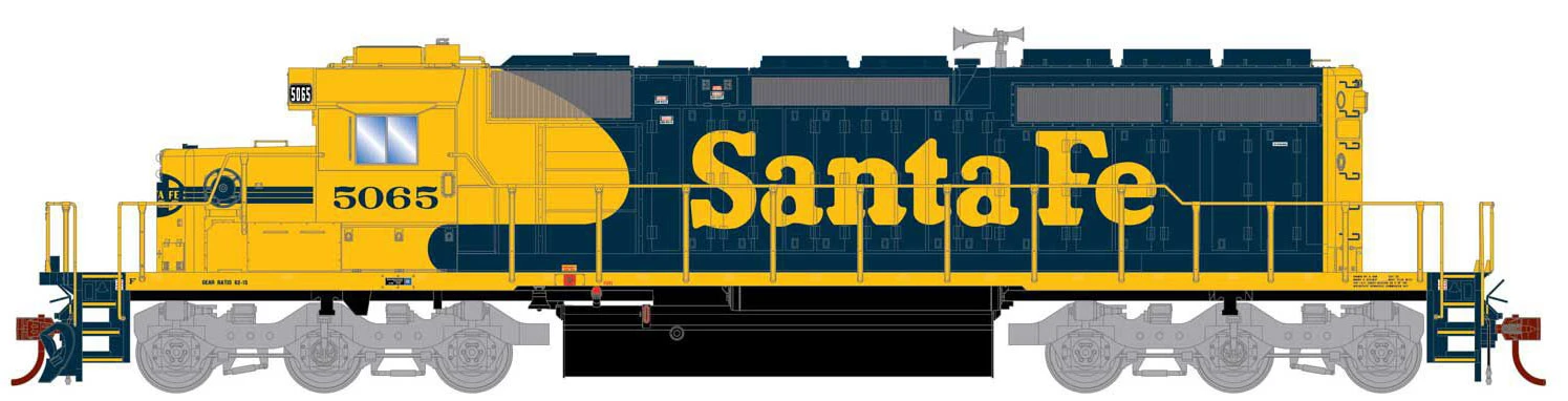 Athearn HO 72184 SD40-2, Atchison Topeka And Santa Fe #5084 1 Athearn HO 72184 SD40-2, Atchison Topeka And Santa Fe #5084