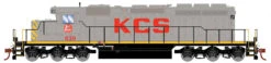 Athearn HO 72089 SD40-2, Kansas City Southern #654