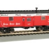 Bachmann HO 73202 Bay Window Caboose With Roofwalk, Nickel Plate Road #425