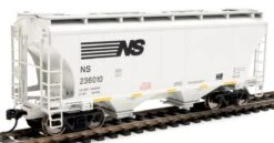 Walthers Mainline HO 910-7588 Trinity 3281 Covered Hopper, Norfolk Southern #236136