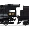 Broadway Limited Imports HO 7594 K-2 Mikado With 16-VC Tender, Chesapeake And Ohio #1202