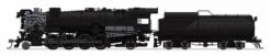 Broadway Limited Imports HO 7599 K-2 Mikado With 12-VC Tender, Unlettered