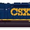 Broadway Limited Imports HO 7640 EMD SD40, CSX #8406