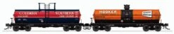 Broadway Limited Imports HO 7667 6,000 Gallon Tank Cars, Late 1950s Variety Pack B (2)