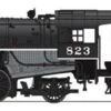 Broadway Limited Imports N 7850 USRA Light Mikado, Atlantic Coast Line #823