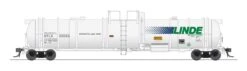 Broadway Limited HO 8045 Cryogenic Tank Car, Linde (Type C) #80056