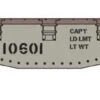 Roundhouse HO 84491 30' Old Time Flat Car, Maintenance Of Way #110612
