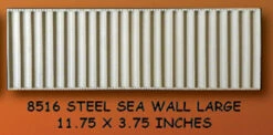 Chooch HO/O 8516 Flexible Steel Sea Wall, Large -Model Train Shop 8516 1 47699.1544718595