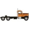 Brekina HO 85755 1955 Peterbilt 281 Semi Tractor, Orange