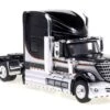 Brekina HO 85825 2010 International Lonestar Sleeper-Cab Semi Tractor, Black/Silver