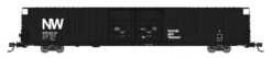 Bluford Shops N 86660 86' Auto Parts Double Door Box Car, Norfolk And Western #355133