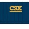 Bluford Shops N 87231 Pullman-Standard 86' Quad Door Auto Parts Box Car, CSX (B&O) #492007