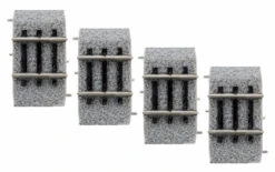 Lionel HO 8768014 1" Straight MagneLock Track (4)